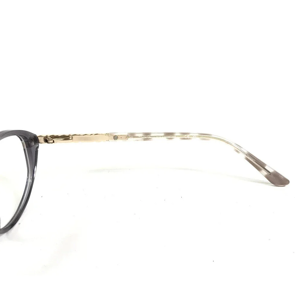 Tres Jolie Eyeglasses Frames 197 020 Transparent Gray Gold Crystals 54-16-140